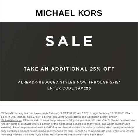 birthday voucher at michael kors|michael kors promotional code.